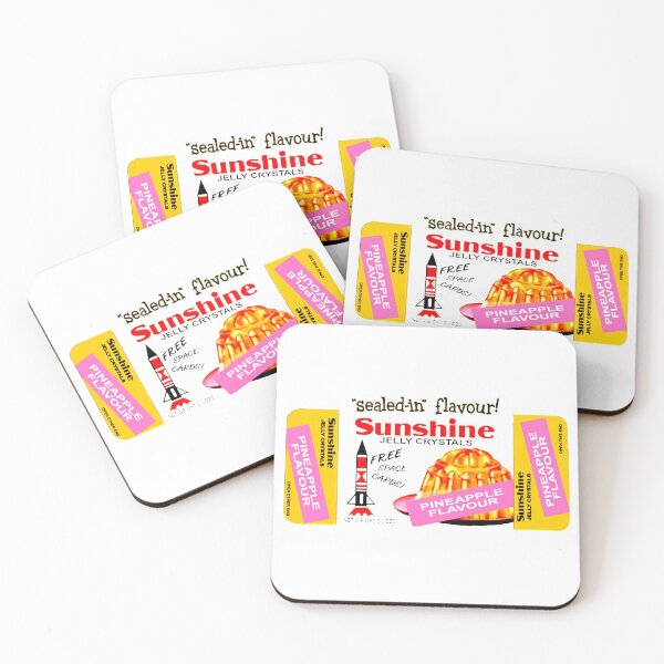 Item preview, SUNSHINE JELLY CRYSTALS - PACKAGING designed and sold by ThrowbackAds.