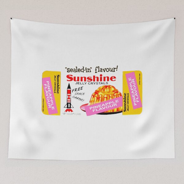 Item preview, SUNSHINE JELLY CRYSTALS - PACKAGING designed and sold by ThrowbackAds.
