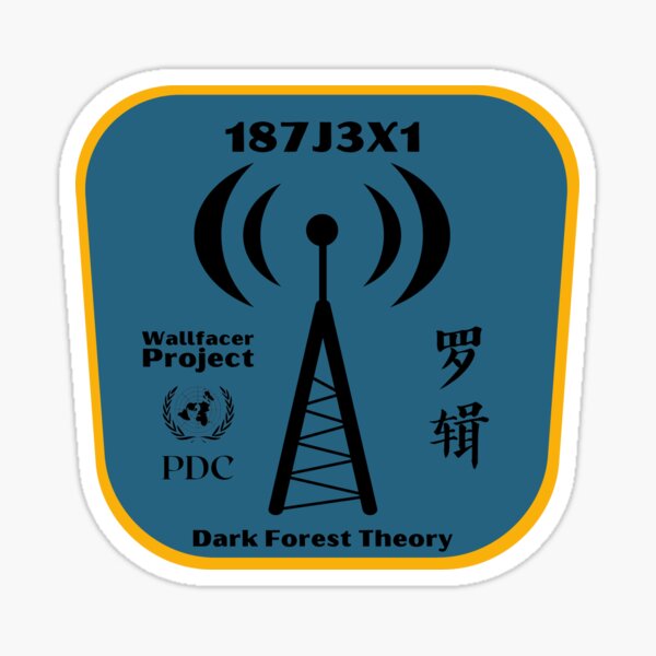 Item preview, Luo Ji Wallfacer Project Patch designed and sold by BeaserHive.