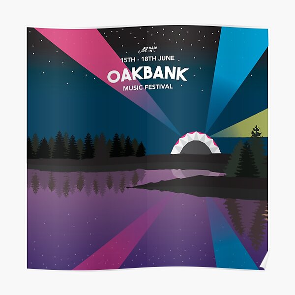 Oakbank Music Festival Poster