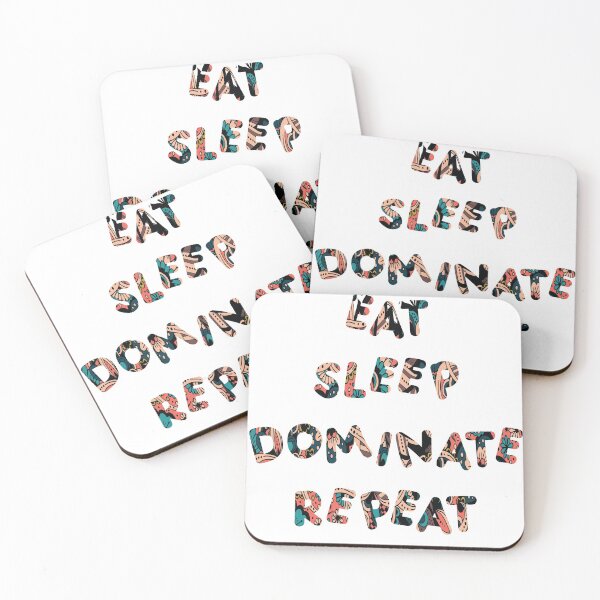 Item preview, Eat sleep dominate repeat designed and sold by Marouane TM.