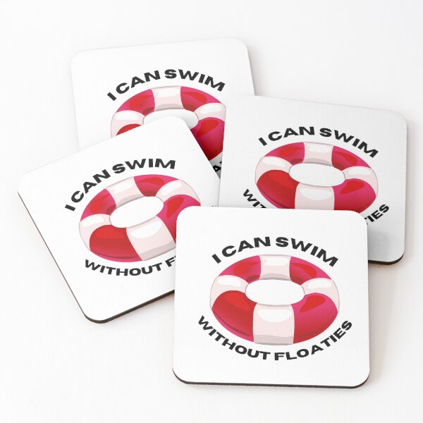 Item preview, I Can Swim Without Floaties designed and sold by BOSHIRT.