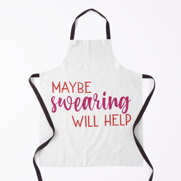 Item preview, Maybe swearing will help designed and sold by PeachesMommy.