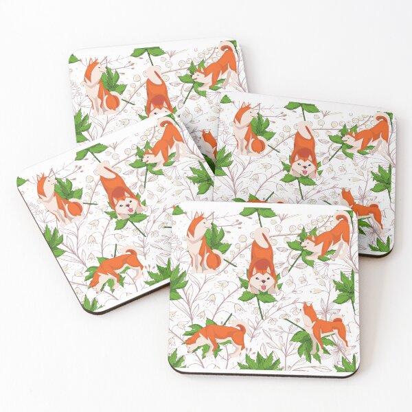 Item preview, cute shiba inu puppies pattern designed and sold by Teepety Shop.