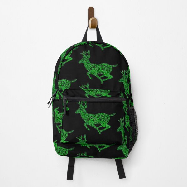 Item preview, the green deer flower pattern designed and sold by Ukiyo Sumi.