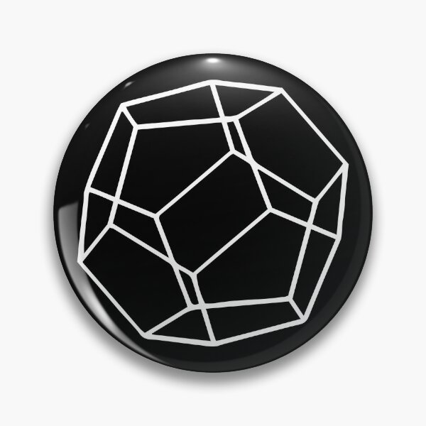 Item preview, Dodecahedron or D12 Dice Pattern designed and sold by signsandsymbols.