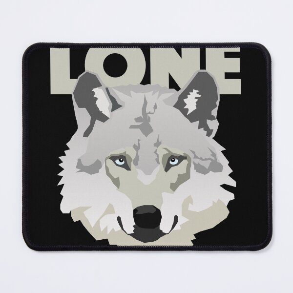 Item preview, Lone Gray Wolf Head - Sigma Male  designed and sold by dibeja.