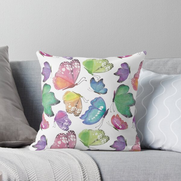 Item preview, Butterfly pattern (white background) designed and sold by Lolly's Lane Shoppe.