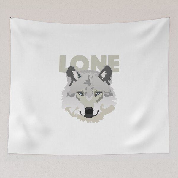 Item preview, Lone Gray Wolf Head - Sigma Male  designed and sold by dibeja.