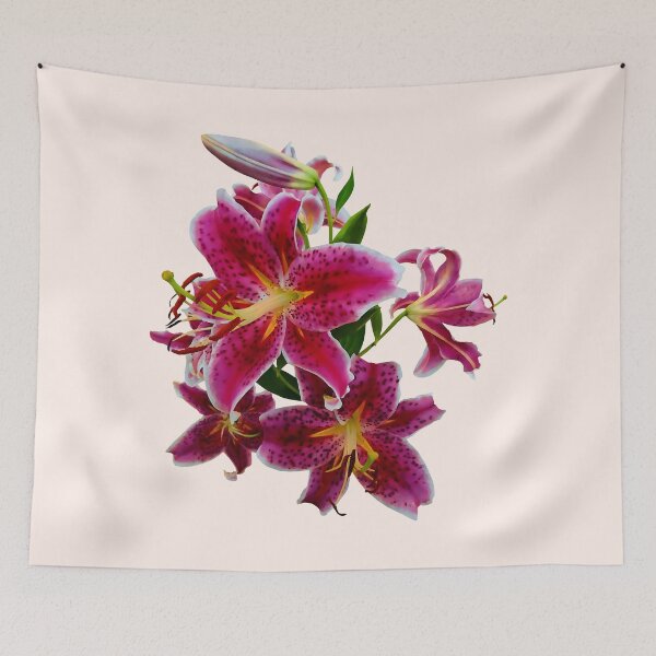 Item preview, Cascade of Stargazer Lilies designed and sold by Susan Savad.