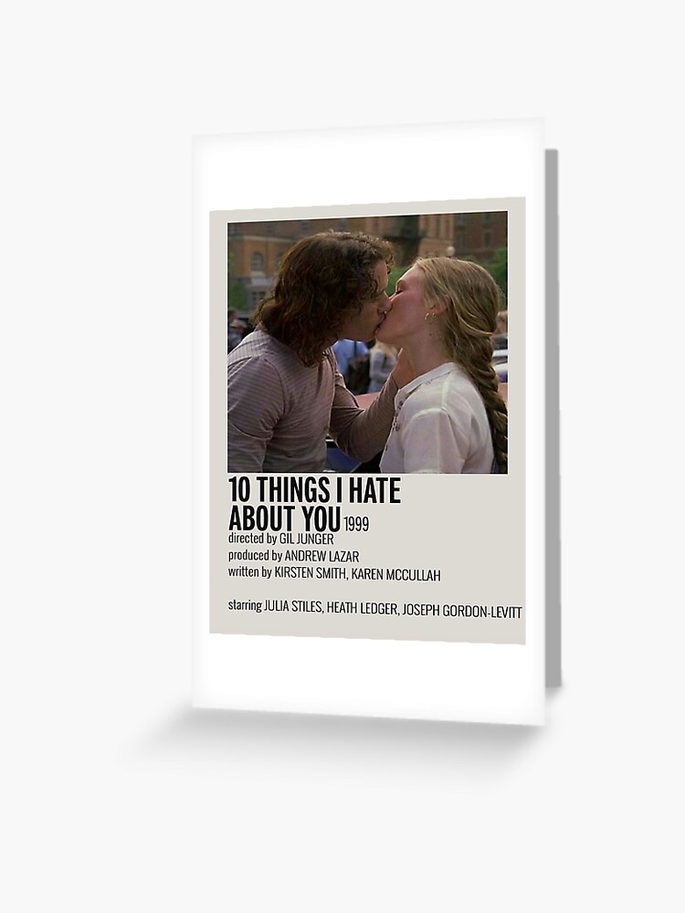 10 Things I Hate About You - Original Movie Poster