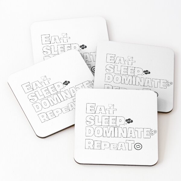 Item preview, Eat sleep dominate repeat designed and sold by Marouane TM.
