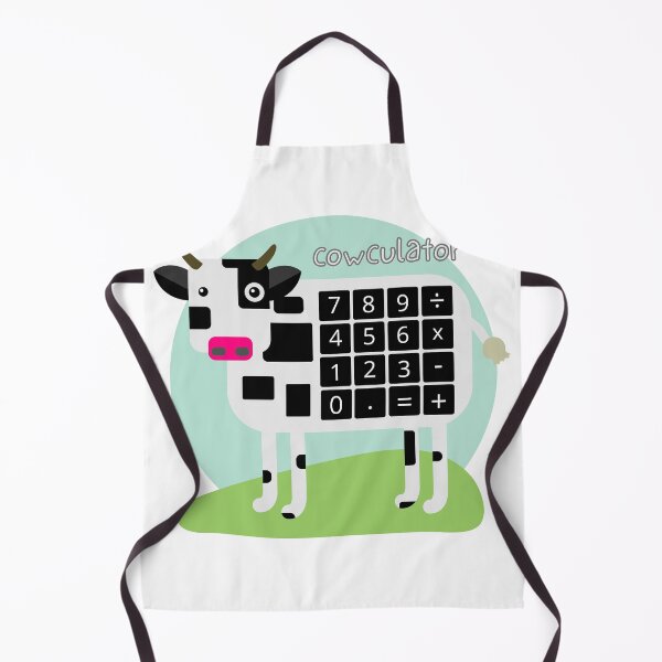 Item preview, Cowculator - Animal Pun designed and sold by The Agreeable Raven.