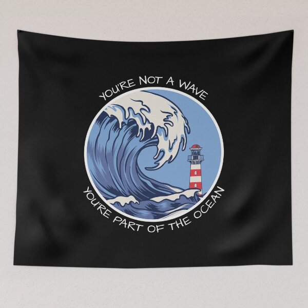 Item preview, You're not a Wave - Dark designed and sold by Motiv8-Tees.