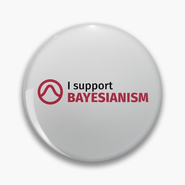 Item preview, I support Bayesianism designed and sold by HoomannLabs.
