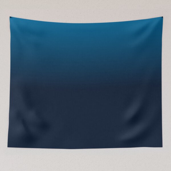 Item preview, Ibiza Blue Navy Blue Cool Gradient designed and sold by likebakerdo.