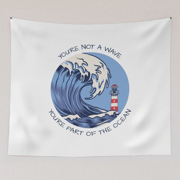 Item preview, You're not a wave - Light designed and sold by Motiv8-Tees.