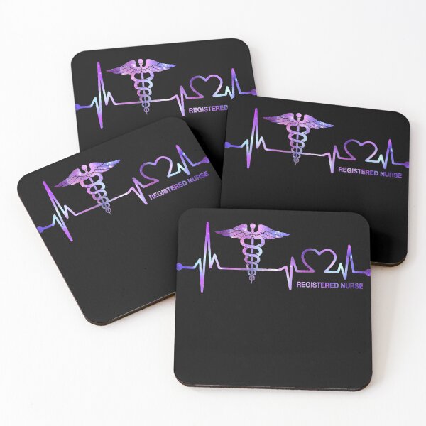 Item preview, REGISTERED NURSE HEARTBEAT GALAXY designed and sold by tinydreams10.