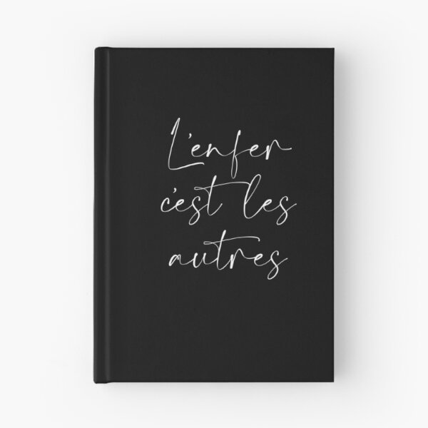 Item preview, hell is other people / l'enfer, c'est les autres designed and sold by ShuckedLondon.