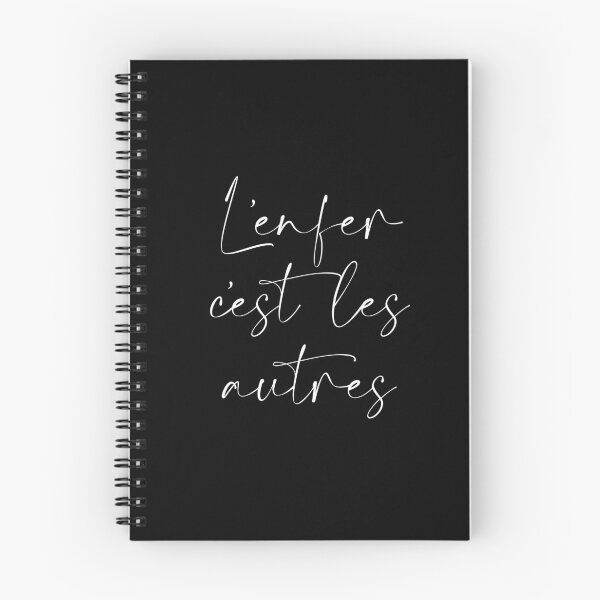 Item preview, hell is other people / l'enfer, c'est les autres designed and sold by ShuckedLondon.