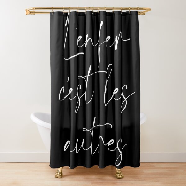 Item preview, hell is other people / l'enfer, c'est les autres designed and sold by ShuckedLondon.