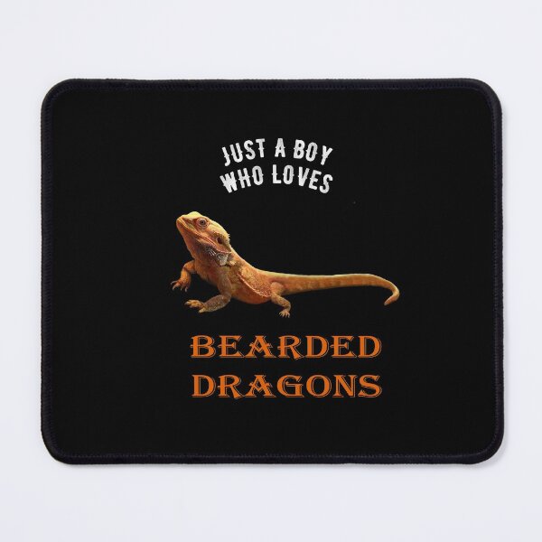 Item preview, JUST A BOY WHO LOVES BEARDED DRAGONS designed and sold by Danicus666.