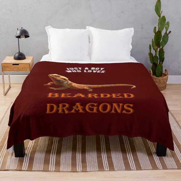 Item preview, JUST A BOY WHO LOVES BEARDED DRAGONS designed and sold by Danicus666.