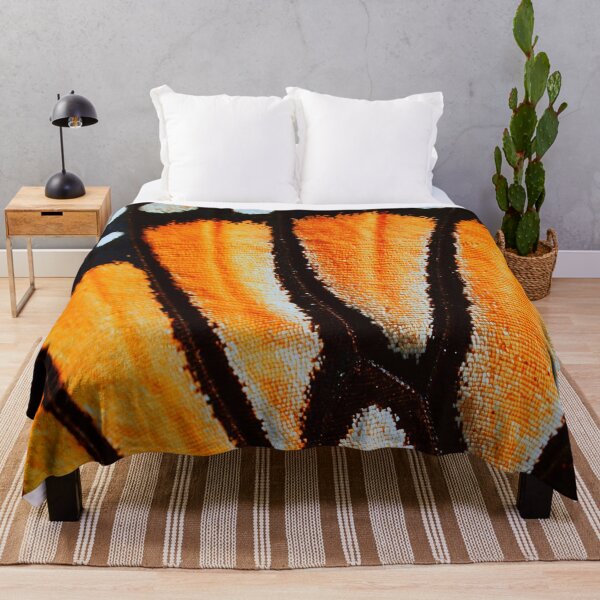Item preview, Vibrant Orange Monarch Butterfly Wing designed and sold by RaineLight.