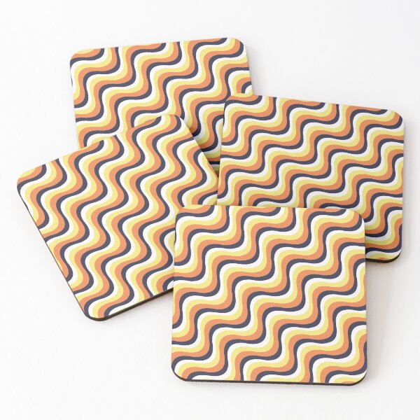 Item preview, Multi-color abstract wave pattern designed and sold by JahidMunna.