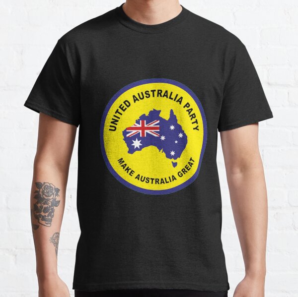Item preview, Clive Palmer's United Australia Party designed and sold by Beluga Cat.
