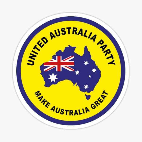 Item preview, Clive Palmer's United Australia Party designed and sold by Beluga Cat.