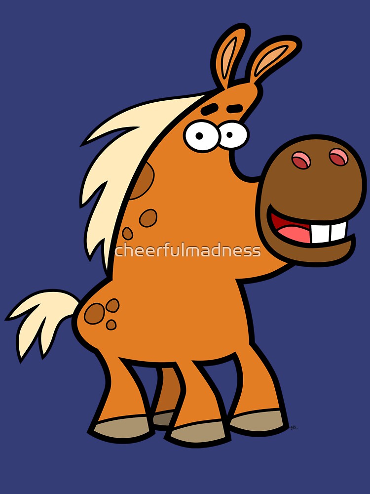 Cartoon Palomino Stud by Cheerful Madness!! by cheerfulmadness