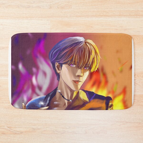 Item preview,  Ateez Yeosang dejavu anime fantasy fanart stickers designed and sold by Krystal Li.