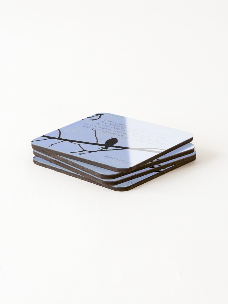 Alternate view of Zephaniah 3:17 Coasters (Set of 4)