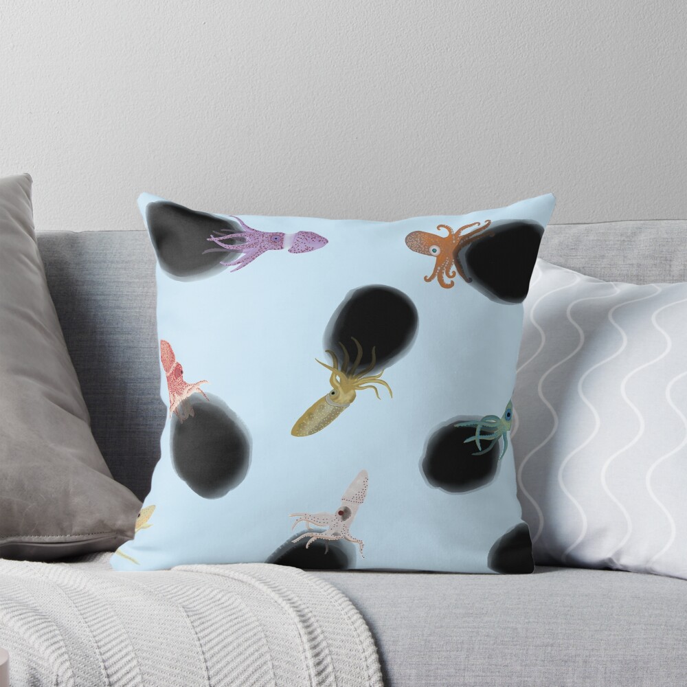 Item preview, Throw Pillow designed and sold by amymh.
