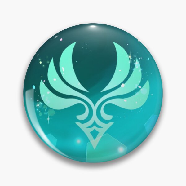Item preview, Elemental vision Anemo designed and sold by lowkeygeeky.