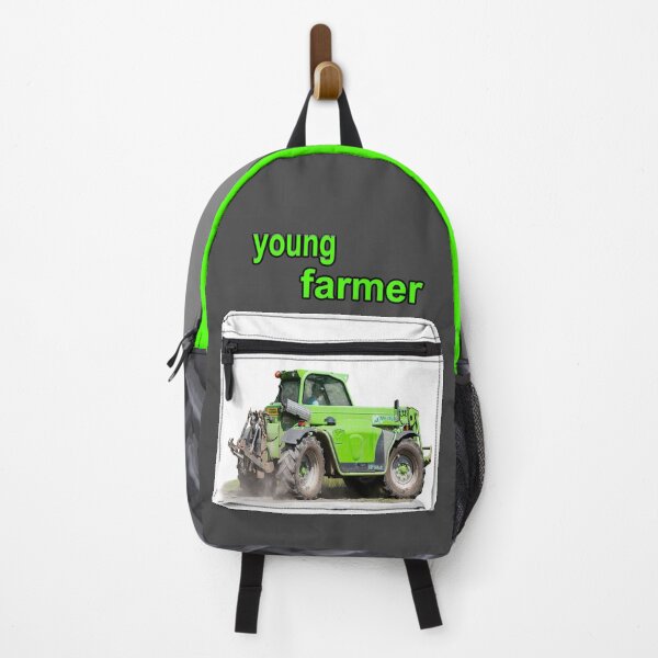 Item preview, Young farmer green tractor designed and sold by Millysuewood.