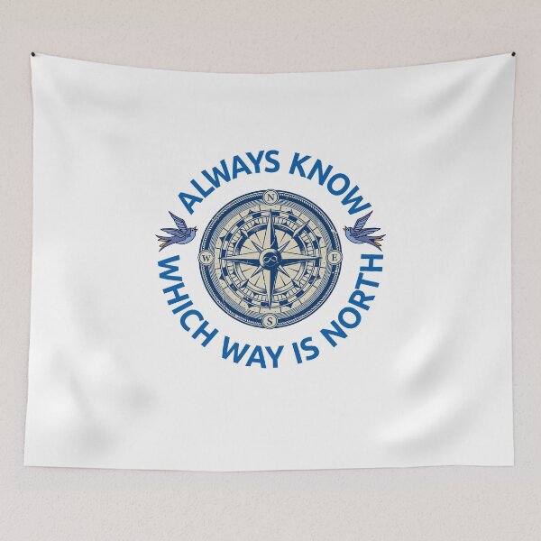 Item preview, Always Know Which Way is North - Light designed and sold by Motiv8-Tees.