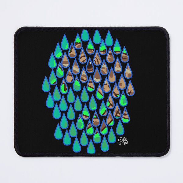 Item preview, Raindrops and Northern Frog "Rainy Leopard Frog" designed and sold by Boreal-Witch.