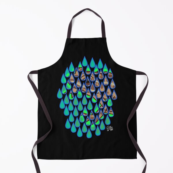 Item preview, Raindrops and Northern Frog "Rainy Leopard Frog" designed and sold by Boreal-Witch.
