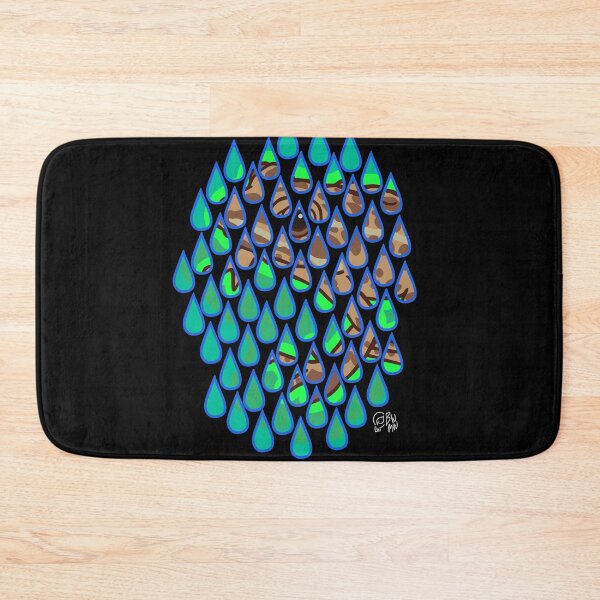 Item preview, Raindrops and Northern Frog "Rainy Leopard Frog" designed and sold by Boreal-Witch.