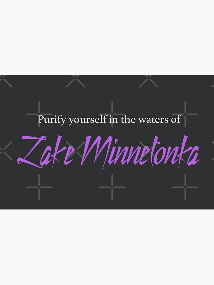 "Purify yourself in the waters of Lake Sticker for Sale by