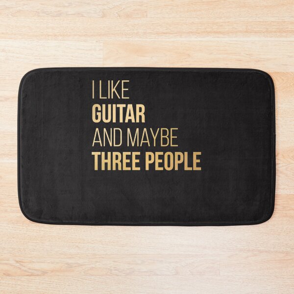 Item preview, I like Guitar and maybe three people in Gold Classic designed and sold by JosephdPurvis.