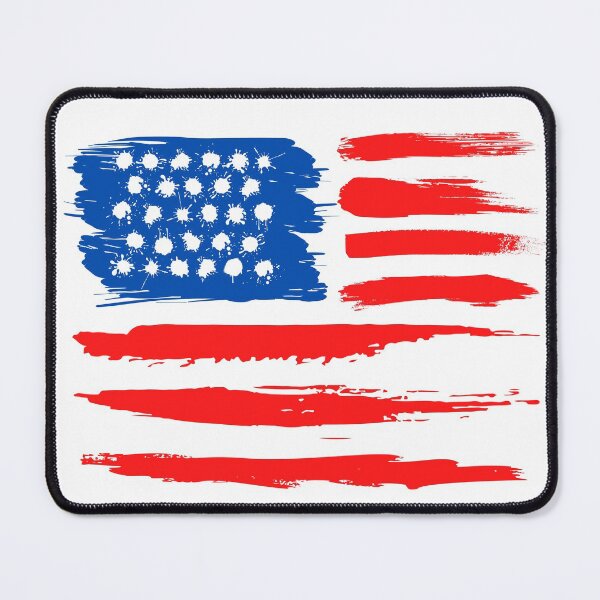 Item preview, Painted American flag designed and sold by The Agreeable Raven.