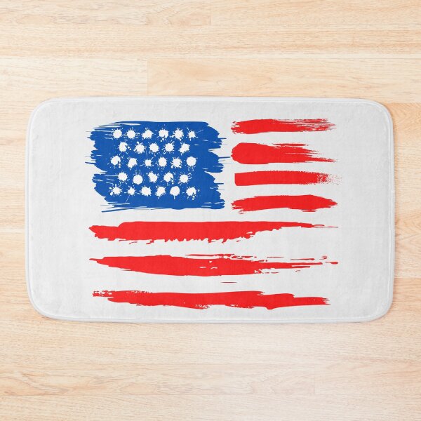 Item preview, Painted American flag designed and sold by The Agreeable Raven.