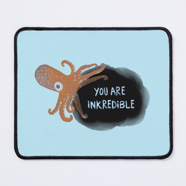 Item preview, Squid Pun, You are Inkredible Card and Gifts designed and sold by Amy Hadden.