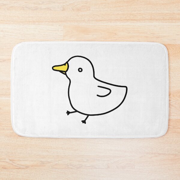Item preview, White duck with small legs designed and sold by Nikamii.