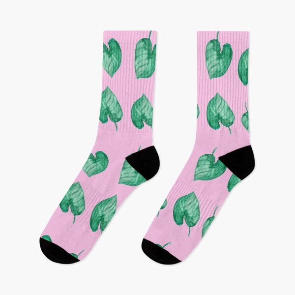 Item preview, Copy of Tropical Pastel Pink and Green Leaf  designed and sold by AnnaNov.