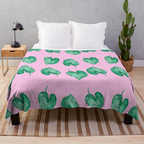 Item preview, Copy of Tropical Pastel Pink and Green Leaf designed and sold by AnnaNov.