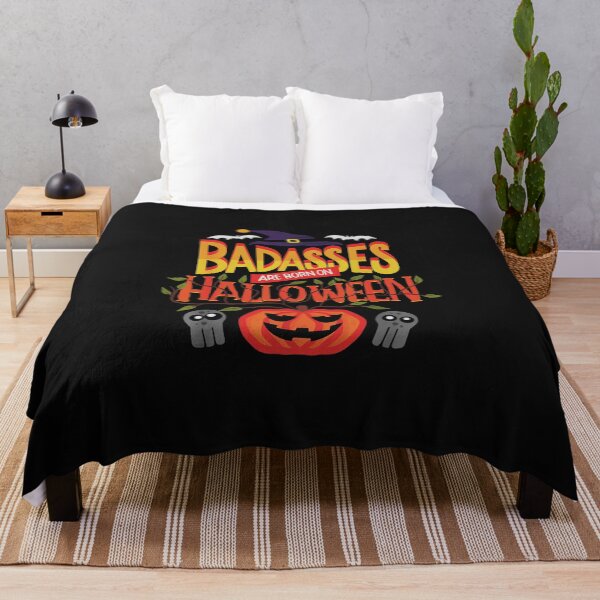 Item preview, Badasses Are Born On Halloween - Halloween Birthday designed and sold by HumbleShirt.